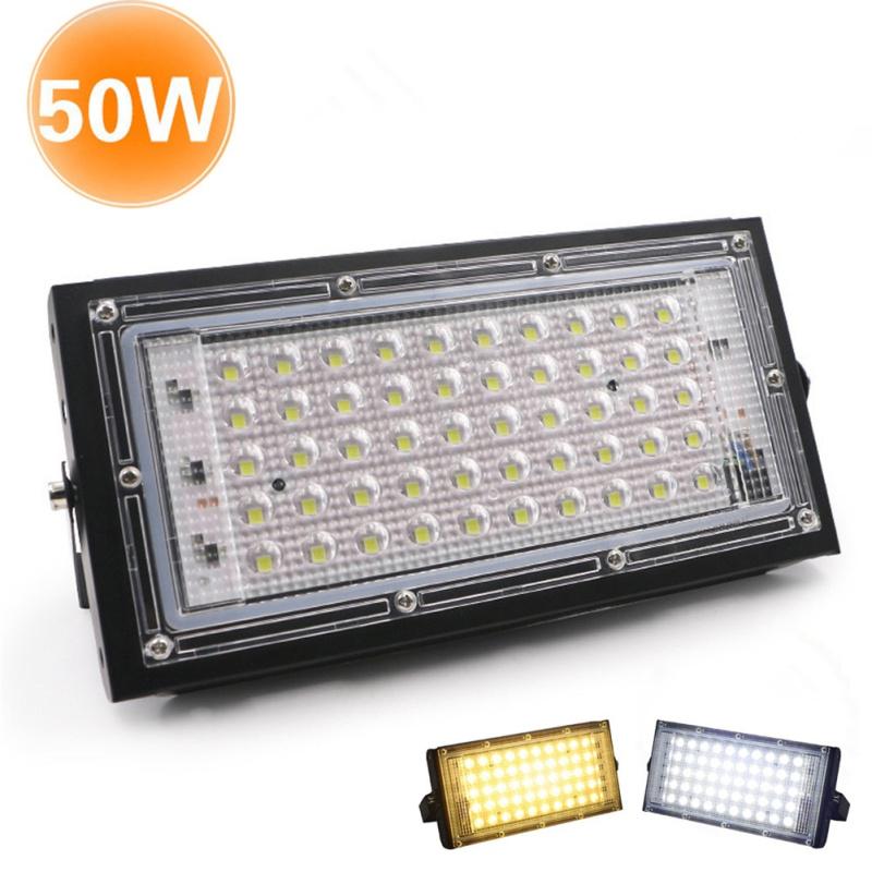Led Floodlight 50w 220v Outdoor Waterproof Energy Conservation Yard Football Garden Light