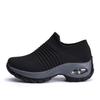 Top Women's Casual Sport Sneakers Light Weight Fabric Upper with Cushioning for Autumn Outdoor Walking