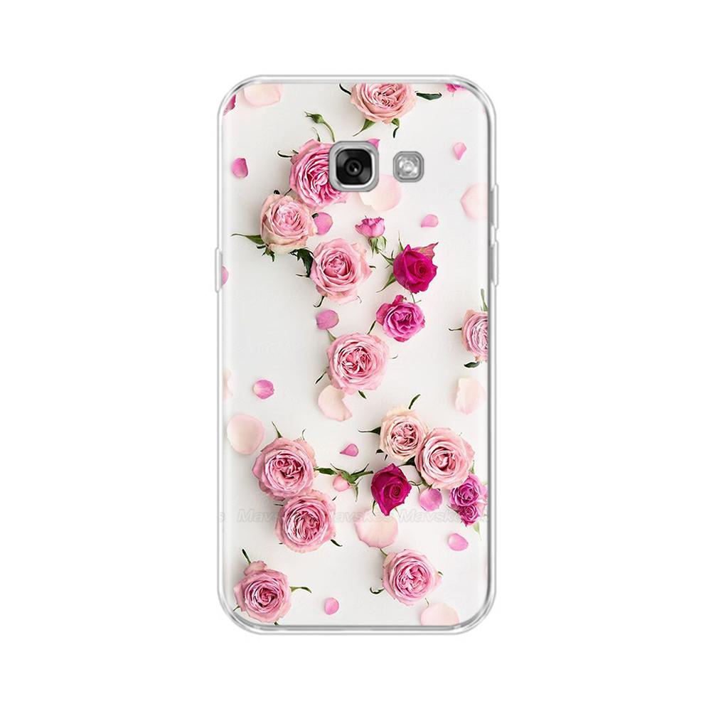 Чехол для Samsung Galaxy A3 2017 A320F SM-A320F/ds Мягкий ТПУ Funda Милый Задний Чехол для Samsung A3 2017 Чехол A320 A320F Чехлы для Телефона