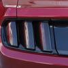 Накладка на крышку заднего фонаря автомобиля для Ford Mustang 2015-2017, внешние аксессуары, дымчатый черный