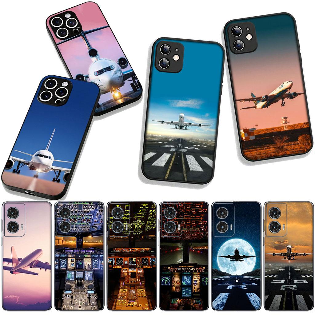 Aircraft Travel SKY Phone Cover for Xiaomi Redmi Note 14 12 13 ProPlus A4 A3 Pro Plus 12C 13C 14C 5G Case