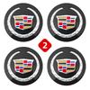 4 pieces 67mm Car Wheel Center Hub Cap Rim Cover for Cadillac CT5 STS XLR CT4 GT4 SLS SLR XT6 Escalade XT4 XT5 SRX XTS ELR BLS