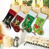 4 шт. рождественских чулок Гринча для рождественского камина, рождественской елки, подвесного декора