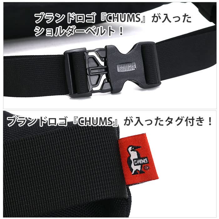 Bag Recycle Small Waist Pouch Red [Chums] Men's