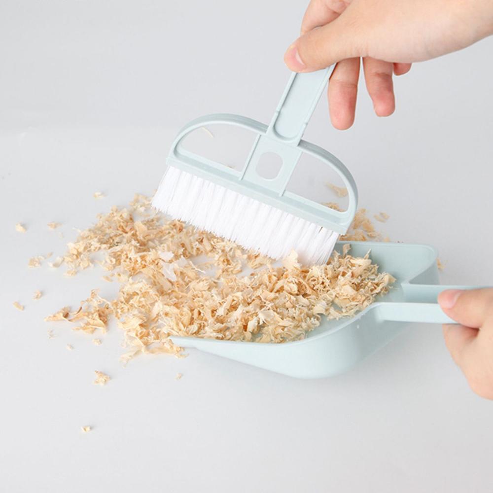 Multipurpose Table Mini Plastic Cleaning Tool Broom Dustpans Set Dust Shovel Cleaning Brush
