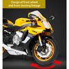 Масштаб 1/12 Yamaha YZF-R1, литая под давлением модель мотоцикла, игрушка для детей, коллекция подарков для мальчиков и девочек