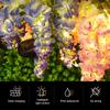 2X Solar Pathway Lights Artificial Wisteria Flowers Solar Light Outdoor Garden Lighting, LED Garden Solar Lights For Yard/Patio/Landscape/Walkway Path