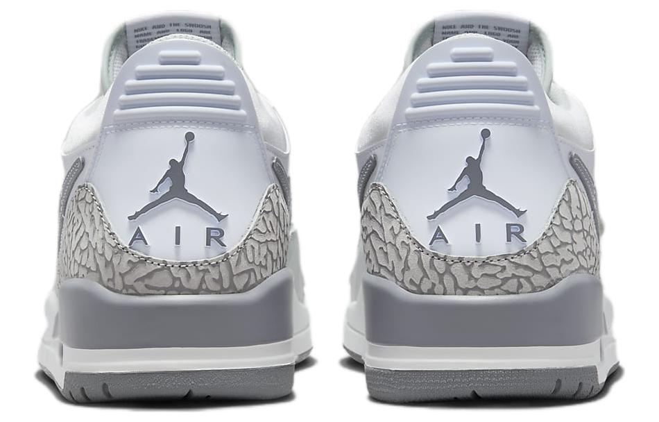 Мужские кроссовки Jordan Legacy 312 Low Белый Морское Стекло Белый/Морская Трава/Холодный Серый