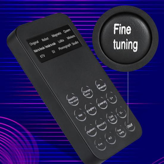 Устройство смены голоса, 12 голосовых режимов, четкое изменение звука, Plug Play, потоковый микрофон, голосовой модулятор для дома