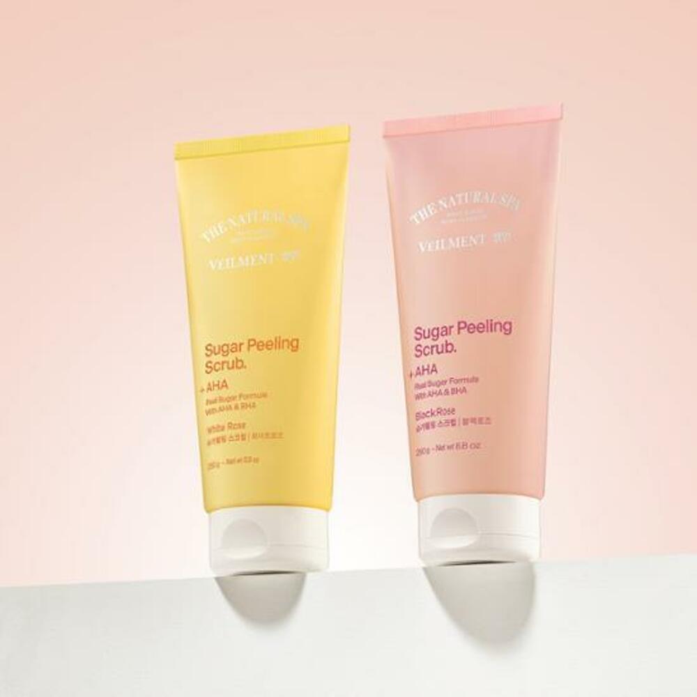 VEILMENT Сахарный пилинг-скраб 250 г+250 г Специальный набор #Черная роза