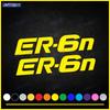 For ER-6N ER 6N ER6N Motorcycle Accessories Racing Sticker Logo Decals Fuel Tank body Engine Fairing Windshield Helmet Stickers