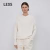 LESS Women's Cashmere Blend Pullover Sweater