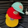 ins niche trendy brand letter embroidery flat-brimmed baseball cap women's spring and summer fashion street quick-drying cap