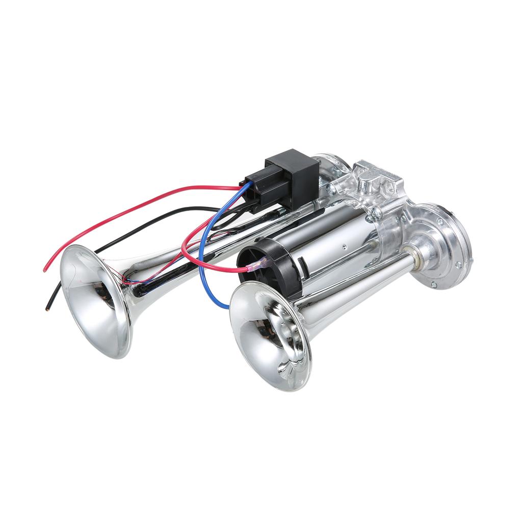 Универсальный автомобильный звуковой сигнал 12 В, одиночный звуковой сигнал с компрессором, громкие звуковые сигналы 130 дБ для автомобилей