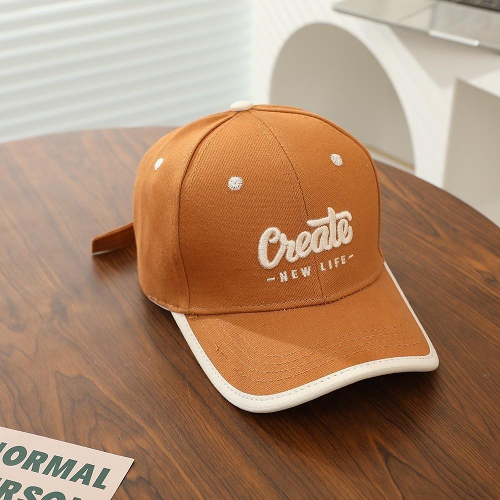 NEW Adjustable Baseball Cap Sun Protection Cool Children's Sun Hat Letter Embroidery Windproof Visor for Boys Girls