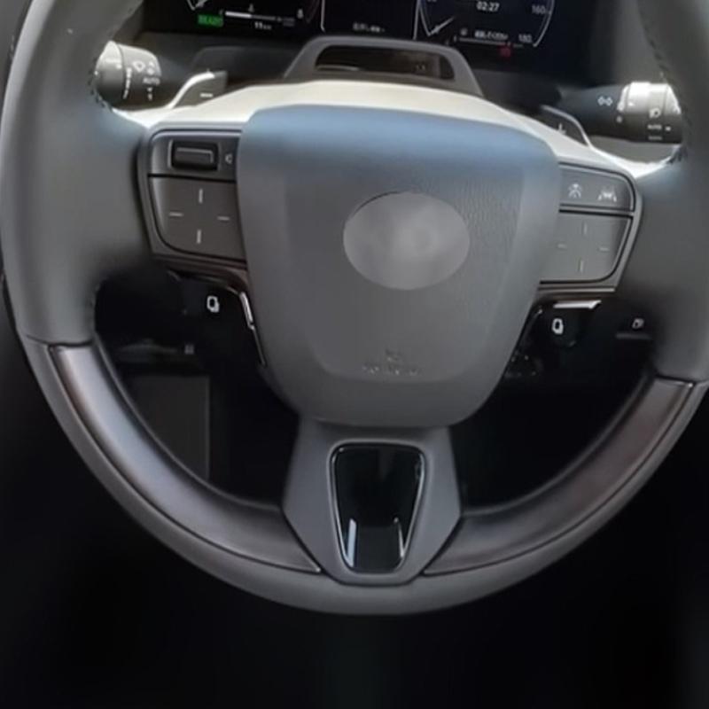 Для Toyota CHR C-HR 2024 2025 ABS Углеродное волокно Автомобиль Рулевое колесо U Декоративная накладка Наклейка интерьер Аксессуары