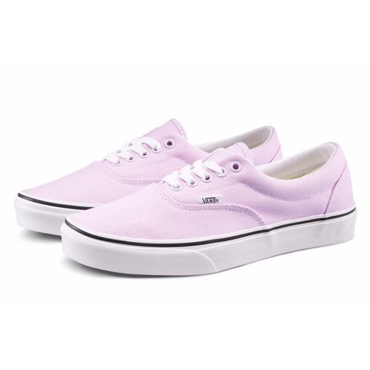 Vans Era Comfortable Versatile Low-Top Skate Shoes Unisex Sneaker Light-Purple VN0A38FRWPY