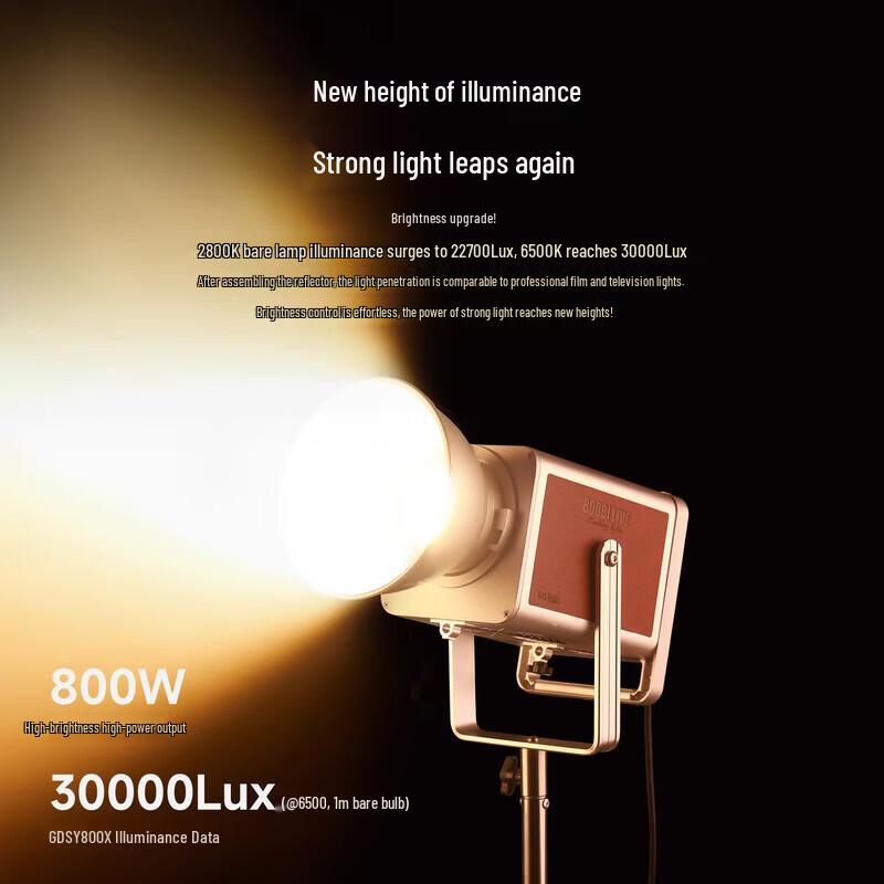 Miaotu 800 Вт 800BI-LIVE Ретро Двухцветный Фотографический Заполняющий Свет