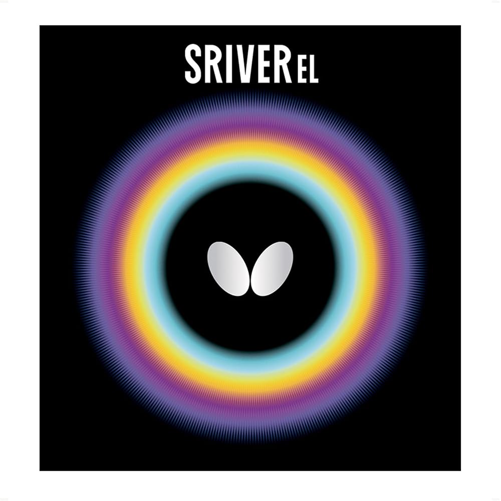 Накладка для настольного тенниса Butterfly Sriver EL 05380 006 Толстая 2,1 мм Красная