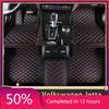 Car Floor Mats For Volkswagen VW Jetta Bora A4 1999~2004 Custom Auto Foot Pads Leather Carpet Interior Accessories 2002 2003