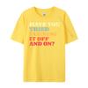 Funny Tech Support I Off On I Tech Engineer Computer It Guy Grahpic Tee Shirt Oversized T Shirt Men Luxury