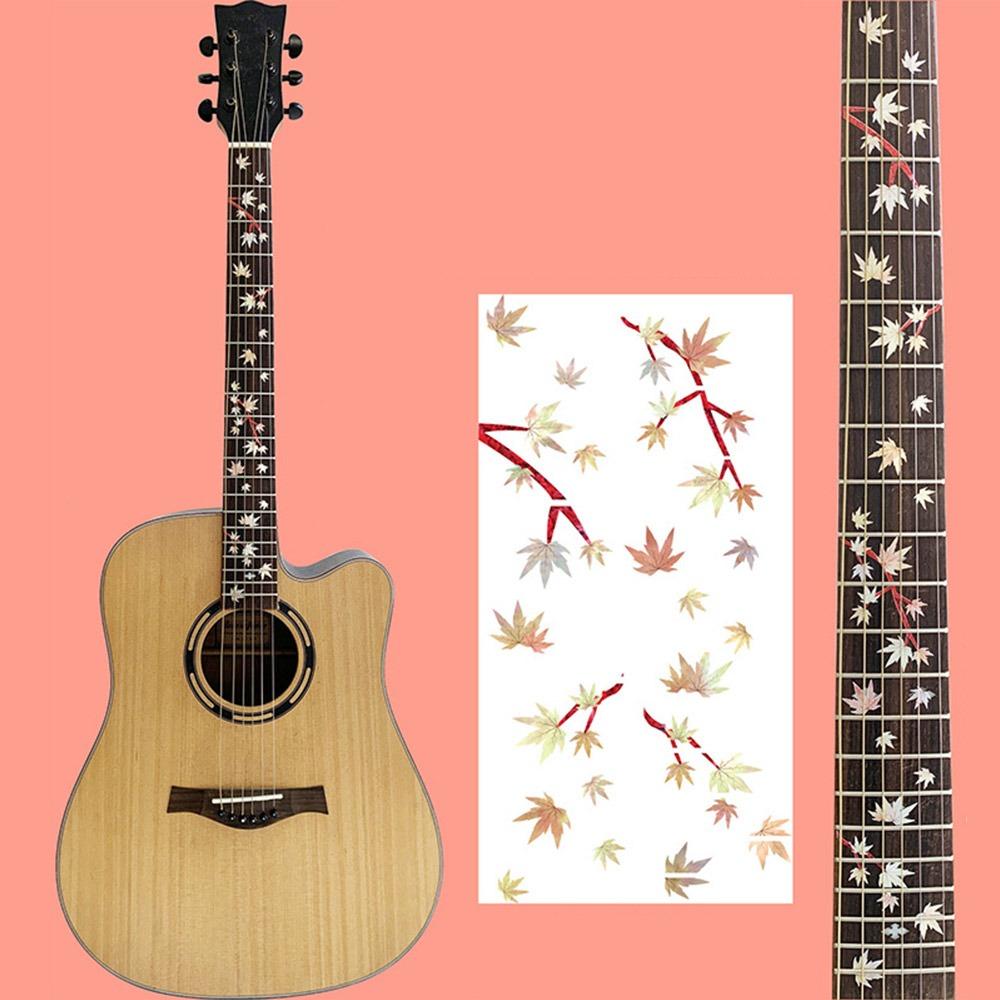 DIY Bass Inlay Decal Guitarra Accessories Наклейка на гриф гитары Наклейка на гриф гитары Бас-гитара