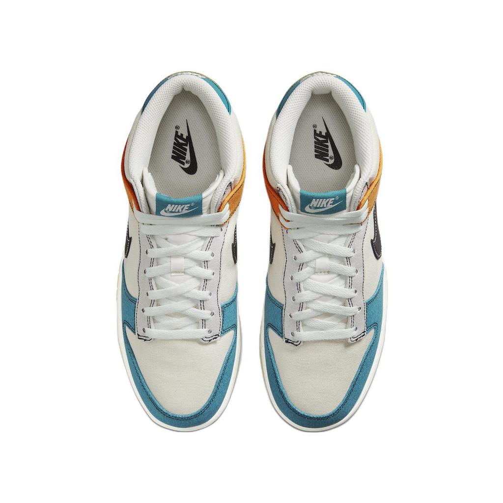 Nike Dunk Mid Бледно-слоновая кость Мульти DV0830-100