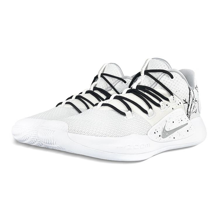 Nike Hyperdunk X Низкие баскетбольные кроссовки для мужчин, устойчивые к скольжению и истиранию, Черно-белые AR0465-100(Команда47-HD)