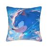 Декоративные Наволочки Мультяшные S-Sonic Мерч Дом Чехол на Подушку Наволочка На Молнии Несколько Размеров