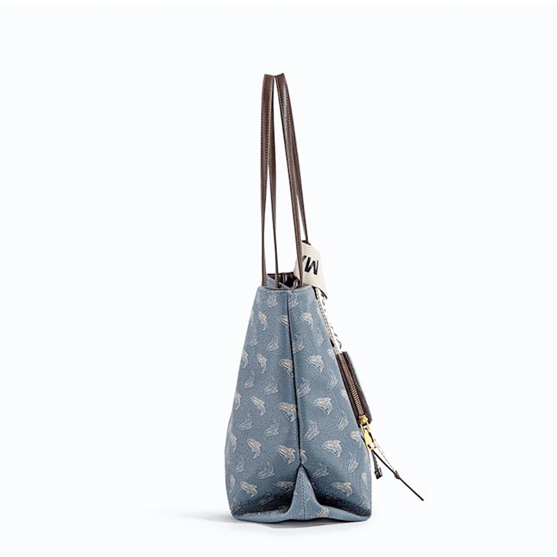 MARK FAIRWHALE Retro Fashion Tote Shoulder Bag