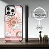 Луна Звезда S-Солнце Таро Чехол для телефона для iPhone 17, 16, 15, 14, 13, 12, 11 Plus, Pro Магнитный с беспроводной зарядкой MagSafe