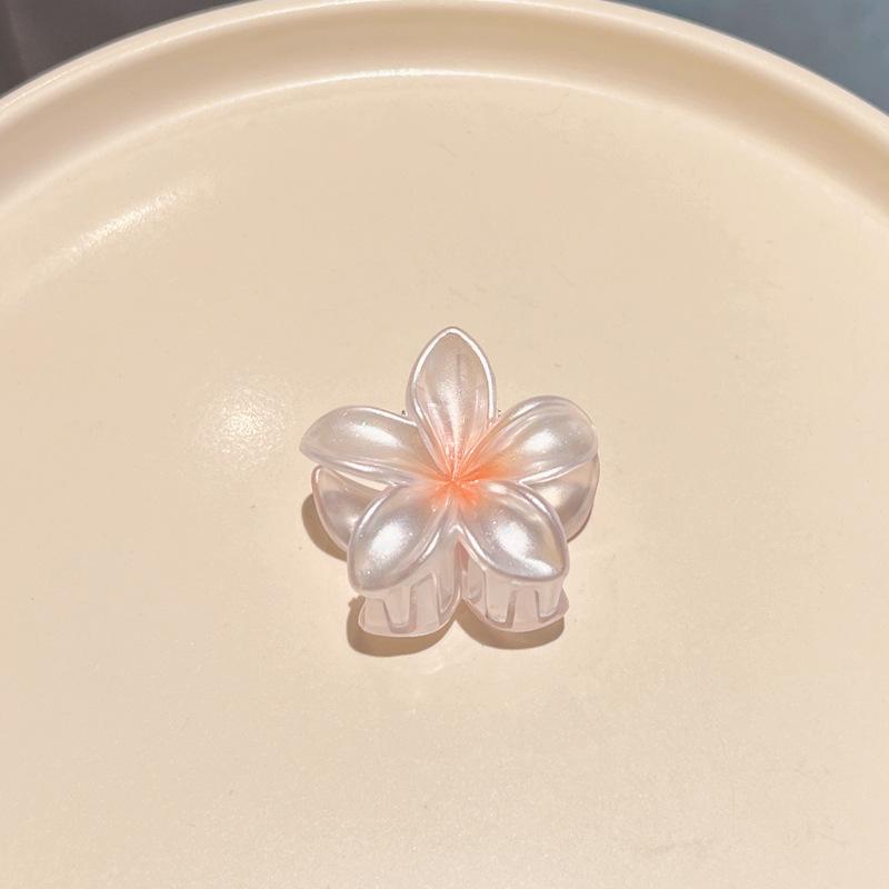 Plumeria Candy Color Fairy Hair Clip - Elegant Shark Clip Accessory
