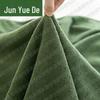 Однотонный впитывающий плед-полотенце Junyuede