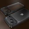 Роскосный прозрачный чехол из поликарбоната с цветным покрытием для iPhone 17 16 15 14 13 Pro Max, защита объектива, матовая задняя панель, жесткая крышка
