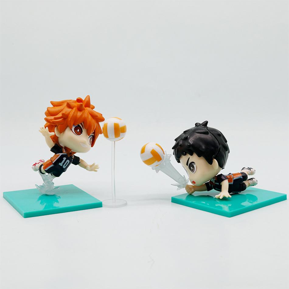 Оригинальный Cosbi Haikyuu!! Слепой бокс Модная коллекционная ПВХ фигурка - Хюга Сёё Кагэяма Тобио - Аниме Сюрприз Подарок Кукла