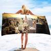 Comfy Bath Towels New York Soft Bathing/Beach/Camping Towel Large Size Quick Wash and Dry Sand Proof Lightweight Bath Towels