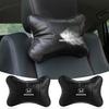 Leather Car Interior Seat Headrest Neck Pillow Car Accessories for Mugen Power Honda Civic Accord CRV Hrv Jazz