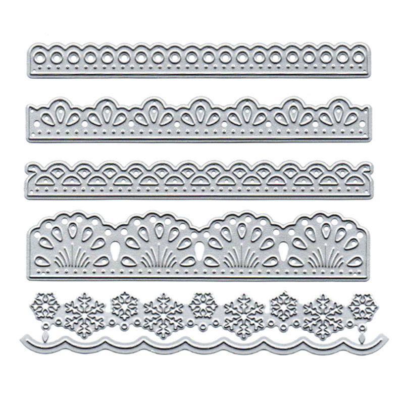 DIY Cutting Dies Lace Embossing Stencil Template for Scrapbooking Embossing Paper Card Decor