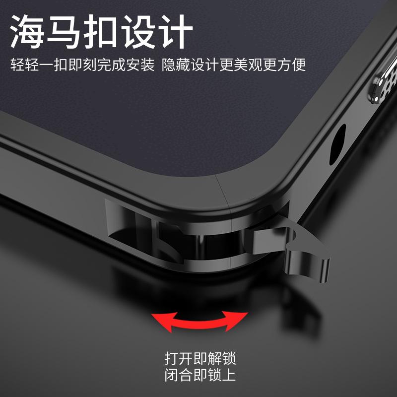 Применимо к OnePlus ACE1 Supreme Edition, корпус для мобильного телефона с рамкой-пряжкой-гиппокампом, металлический, с теплоотводом, суперкар, противоударный защитный чехол