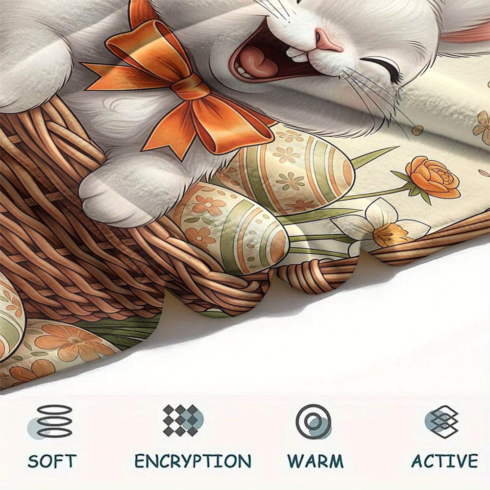 1Pc Basketsanimals Print Flannel Blanket, High quality Comfortable for All Seasons, Home Decor, Warmth and Comfort, Perfect for Christmas Gifts