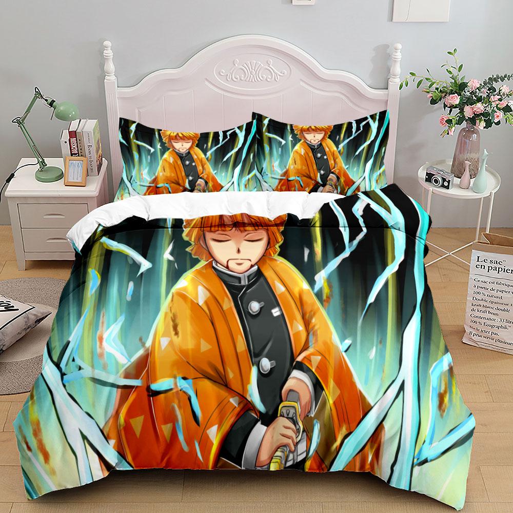 Иноске Мальчики Комплект пододеяльника EU Односпальный Двуспальный Кинг-сайз US Твин Фулл Квин-сайз истребитель Постельные принадлежности