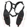 Universal Double Radio Shoulder Harness Holster Chest Vest Rig Walkie Talkie Work Harness Holder for Police Firefighter Two Way Radio Rescue