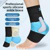 Спортивная защита голеностопа Защита от растяжений Футбольная Фиксирующая голеностоп Поддержка голеностопного сустава для мужчин и женщин Теплая и холодная Защитное снаряжение для голеностопного сустава Чехол