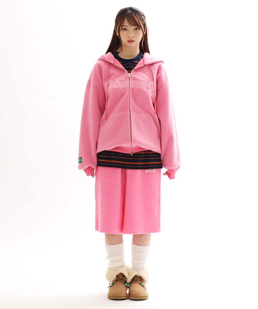 Obeukolseuwainas Radiant Arc Bermuda Pants_Pink
