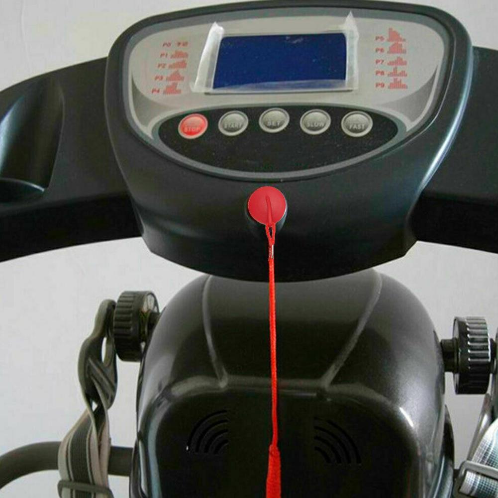 Магнитная беговая дорожка Фитнес Беговая машина Ключ безопасности H2J7 Блокировка V4L8