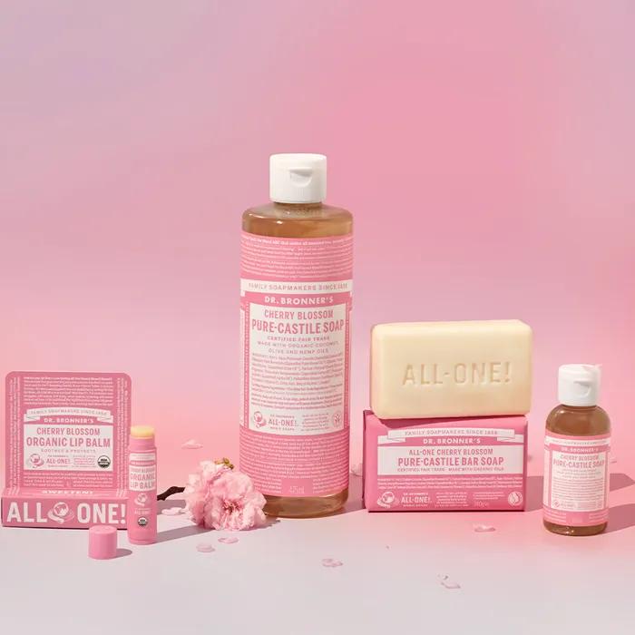 [Face & Body Cleanser] Cherry Blossom Pure Castile Soap 950ml