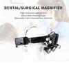 Dental & Medical Head-Mounted Magnifier with 5W Strong Light for Surgery and Orthopedics