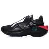 Кроссовки женские Li Ning Youxia с низким верхом, амортизирующие, нескользящие, прочные, черные ARHQ152-1