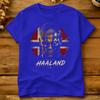 Haalandnorway T Shirt Summer Cotton Tshirts For Unisex Casual Tshirt Short Sleeve Funny Clothes