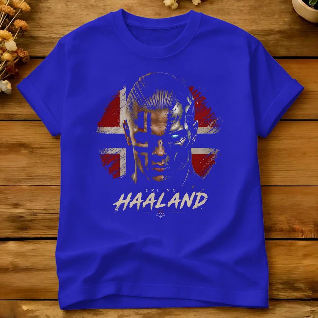 Haalandnorway T Shirt Summer Cotton Tshirts For Unisex Casual Tshirt Short Sleeve Funny Clothes
